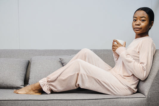 Luxury Winter Berry Pajama Pants